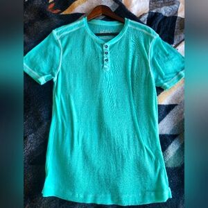 Men's Teal Buckle Shirt
